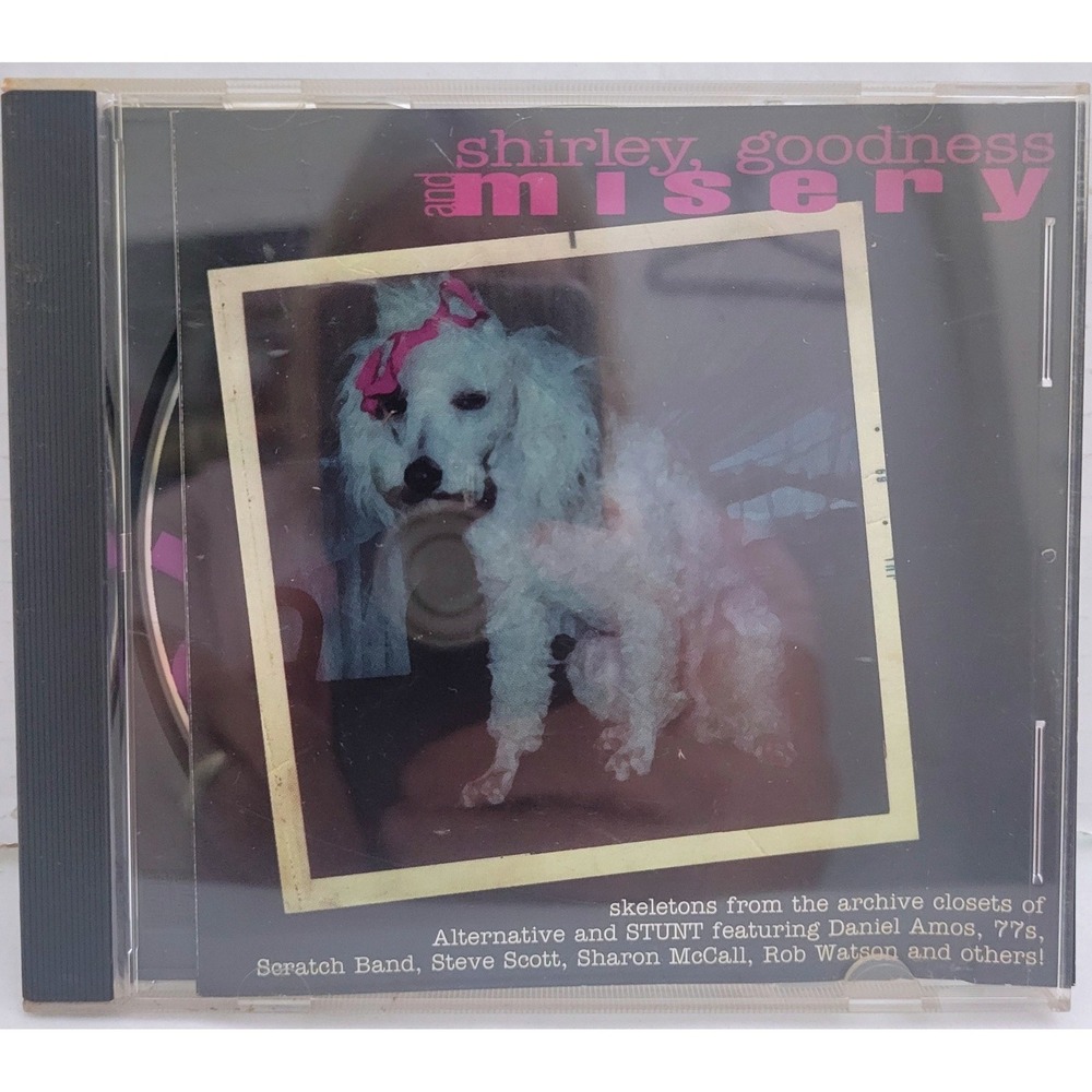 Shirley Goodness Misery CD‎ 1992 Daniel Amos 77s Vintage Alternative Rock Stunt